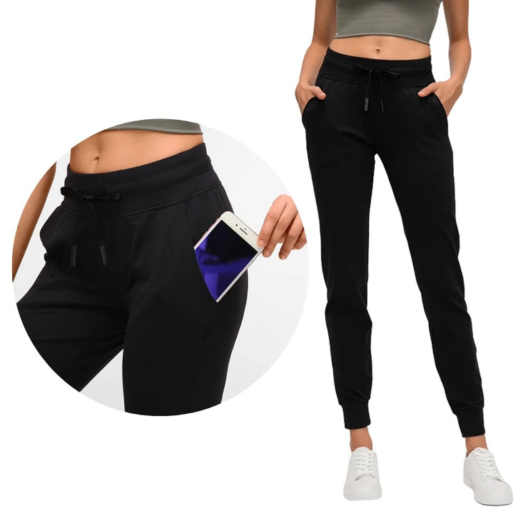 LUX -Joggers in Black